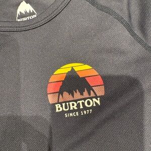 Burton kids unisex - DRY RIDE Black long sleeve/ pants base layer set